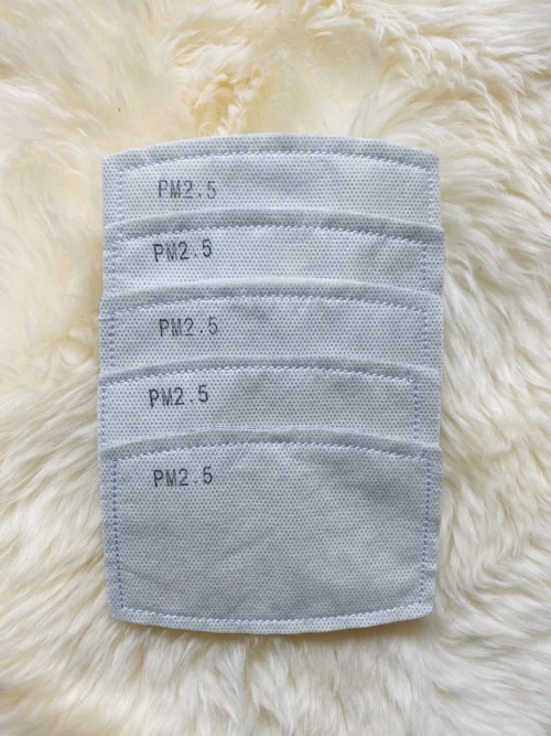 PM 2.5 Filter Pad | 5 Ply Activated Carbon Filters For African Print Masks