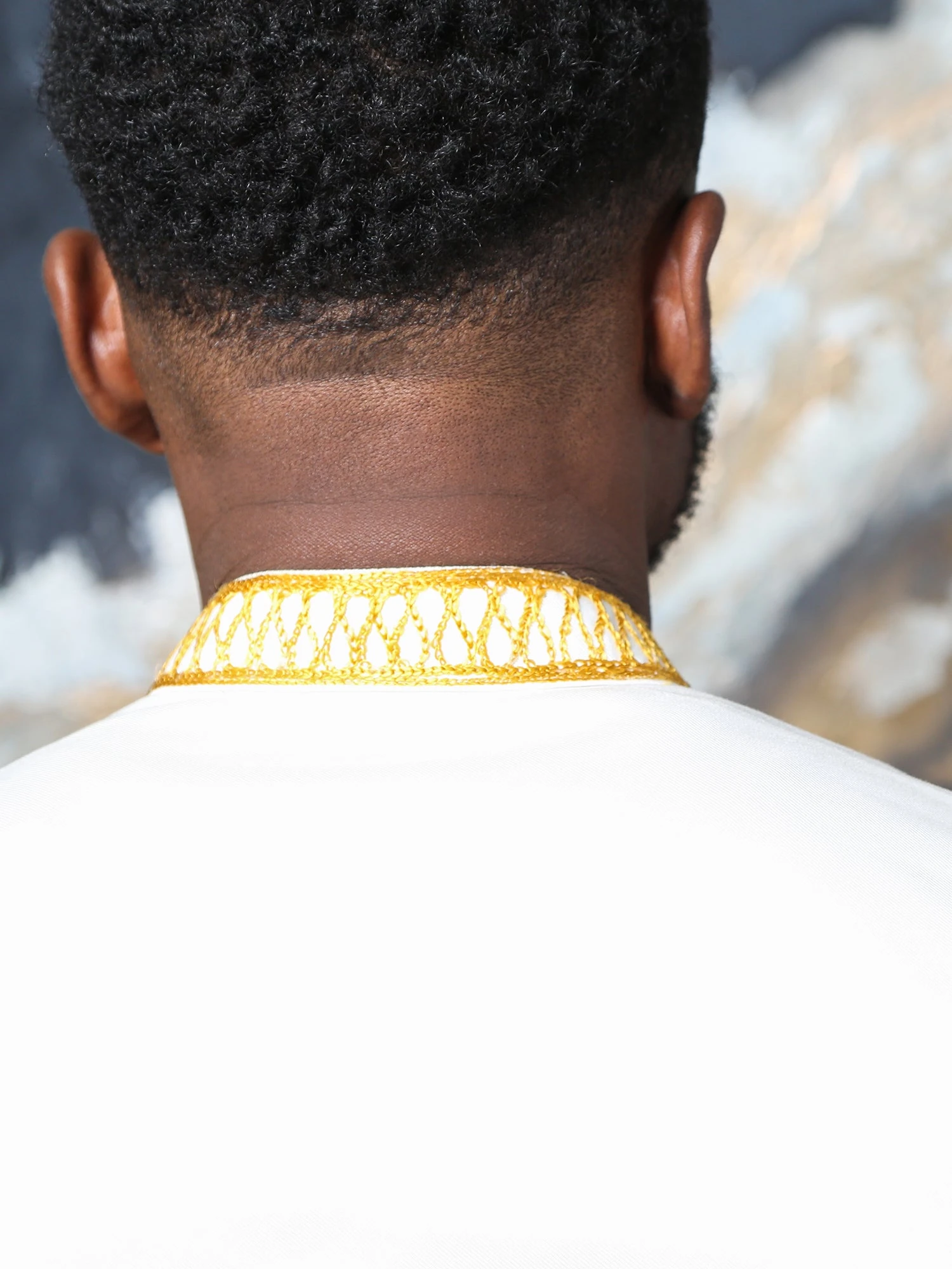 African Inspired Embroidered Mini Dress | African Native Women's Traditional Wear - Image 6