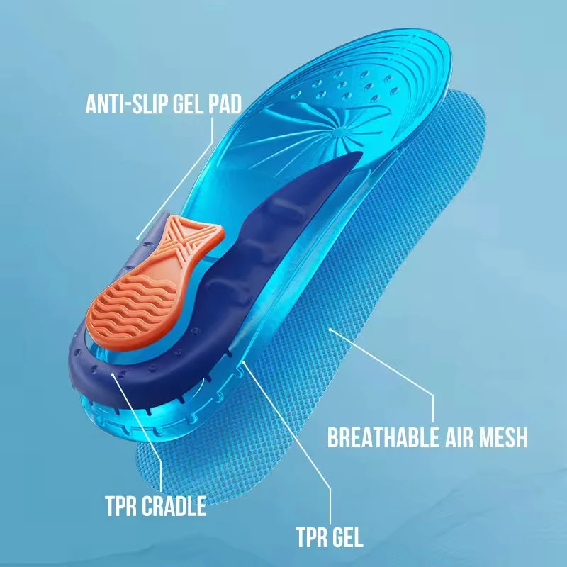 Shock Absorbing Sports Insoles - Image 2
