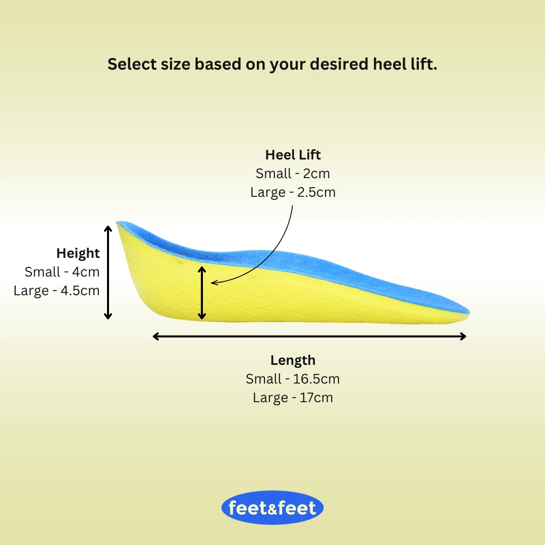 ComfortHeel Height Increase Half Insoles - Image 7