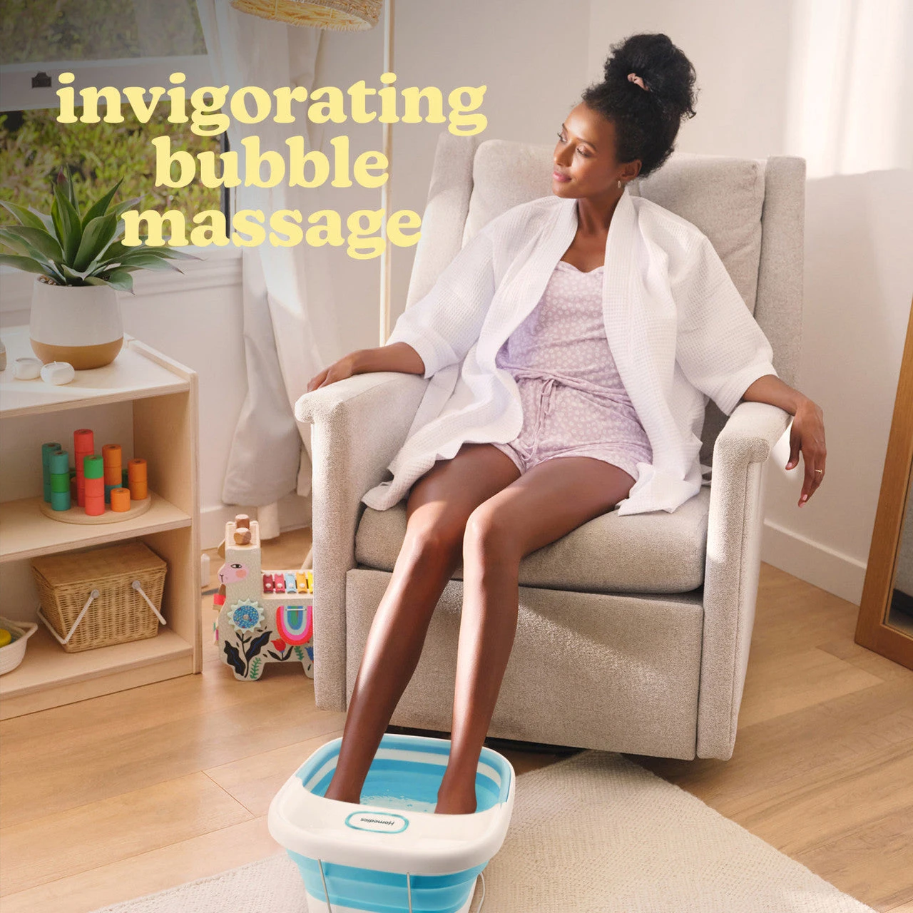 HoMedics Smart Space Collapsible Foot Spa - Image 6