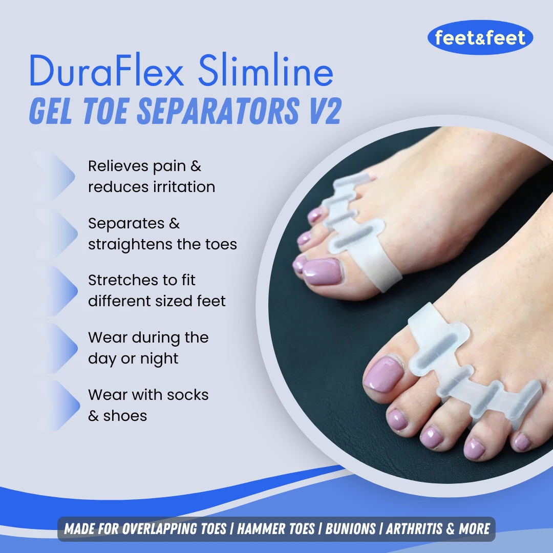 DuraFlex Slimline Gel Toe Separators V2 - Image 4