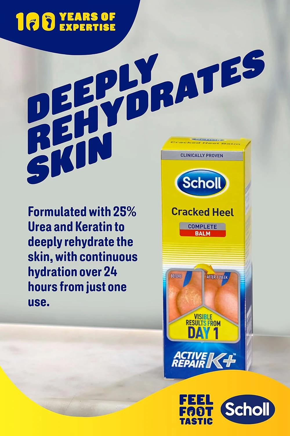 Scholl Cracked Heel Treatment Cream - Image 3