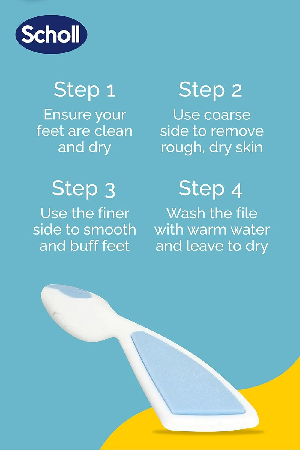 Scholl Dual Action Foot File - Image 5