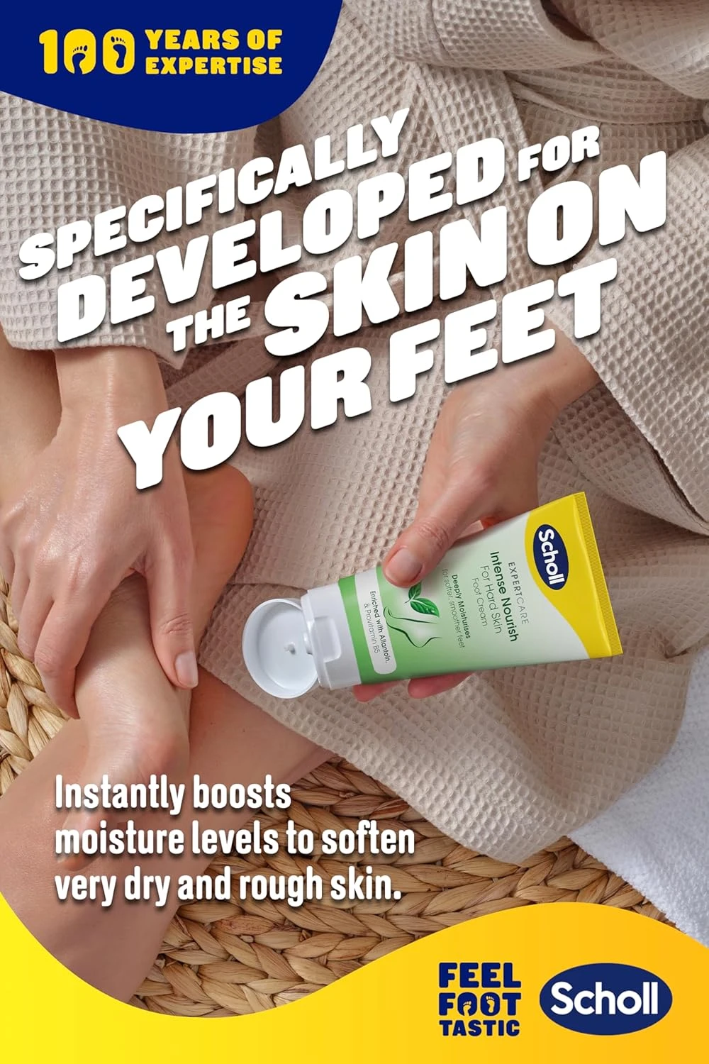 Scholl Intense Nourish Foot Cream - Image 3