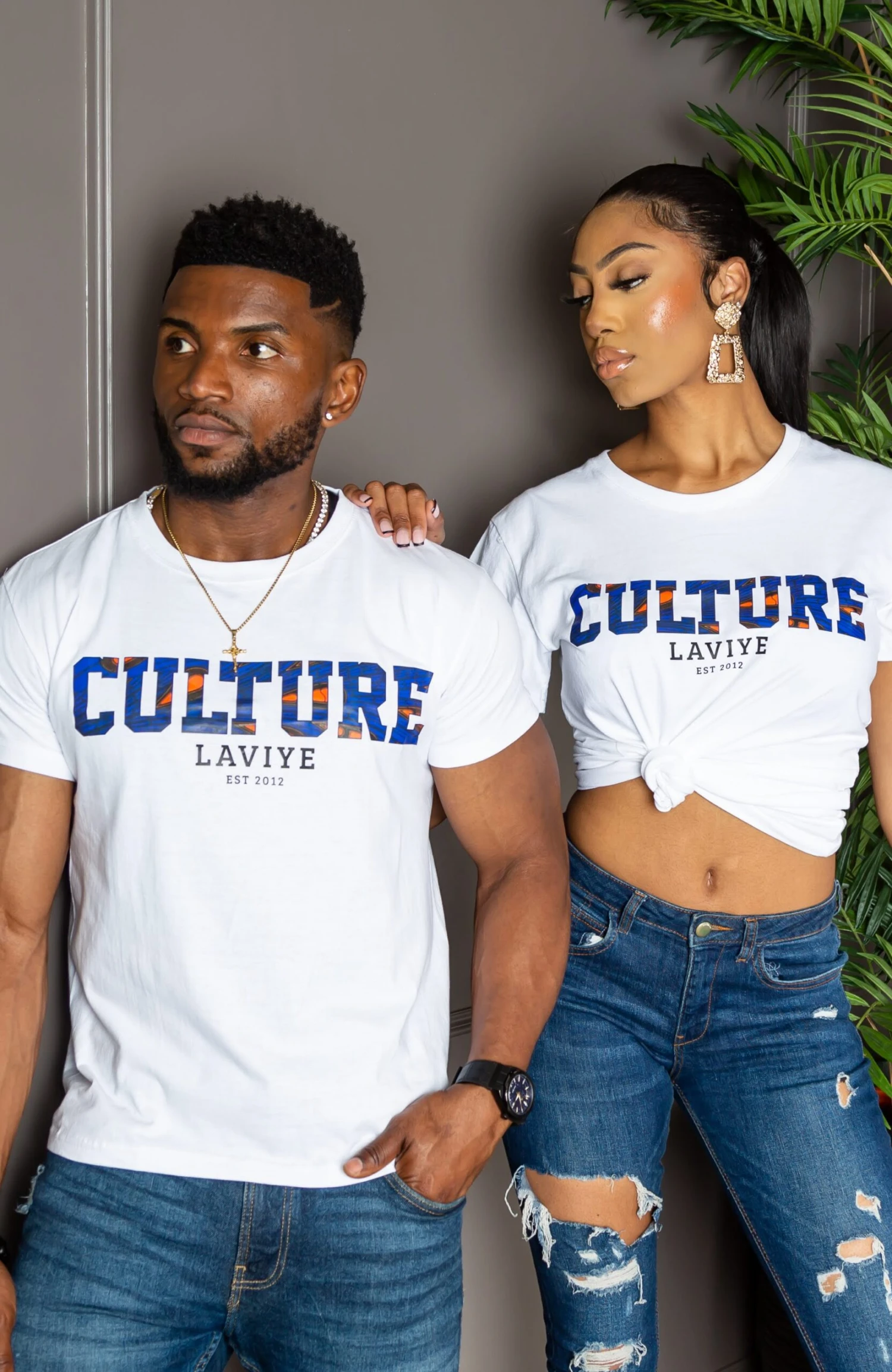 African Print Culture Slogan T-shirt Unisex | ENUGU - Image 3